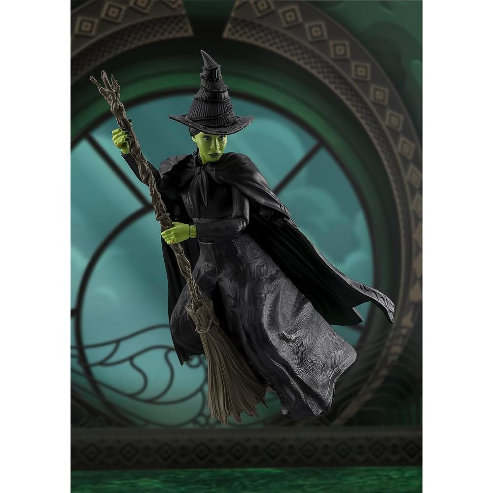 TAMASHII NATIONS S.H. Figuarts Elphaba (Wicked) approx. 135 mm PVC & ABS pre-painted action figure