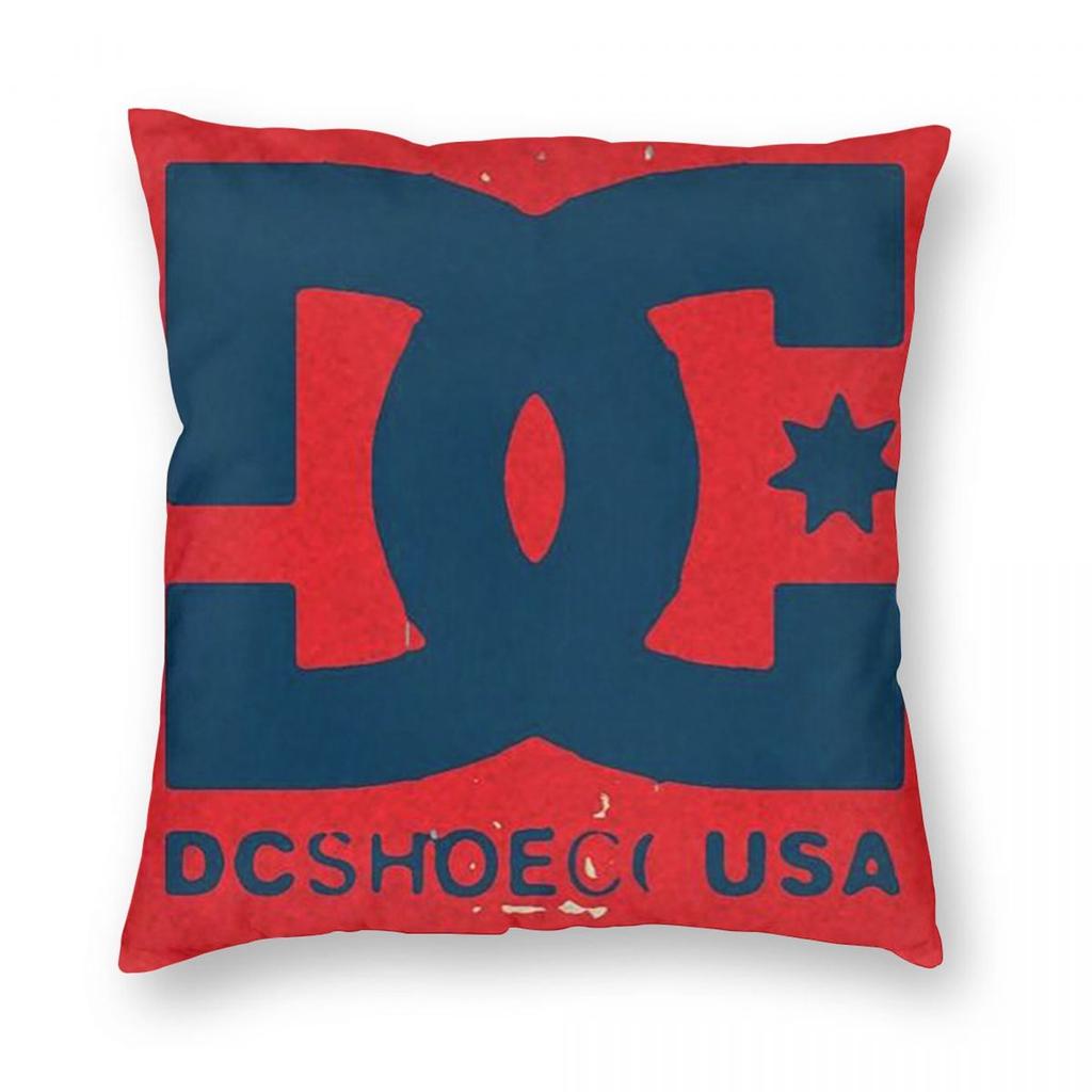 DC Shoe Co Fronha Quadrada Capa de Almofada Almofada de Encosto para Casa Quarto Carro