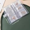 1 set of antioxidant jewelry storage bag, desktop drawer storage box, transparent necklace, bracelet, ring rack, jewelry storage box.