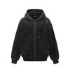 Urban Streetwear Hip Hop Hoodie Nieuwe Gewassen Verweerde Rits Jas Mannen Vrouwen