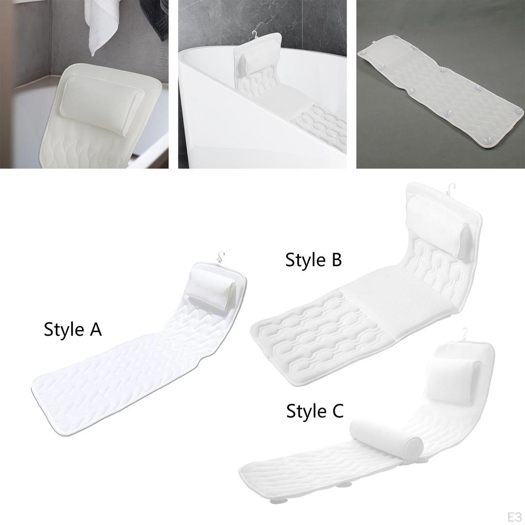 Bath Pillow for Neck And Back Comfort