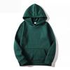 Men's and women's 18-color hooded sweater Men's solid-color sweater Men's long-sleeved pocket pullover sweater