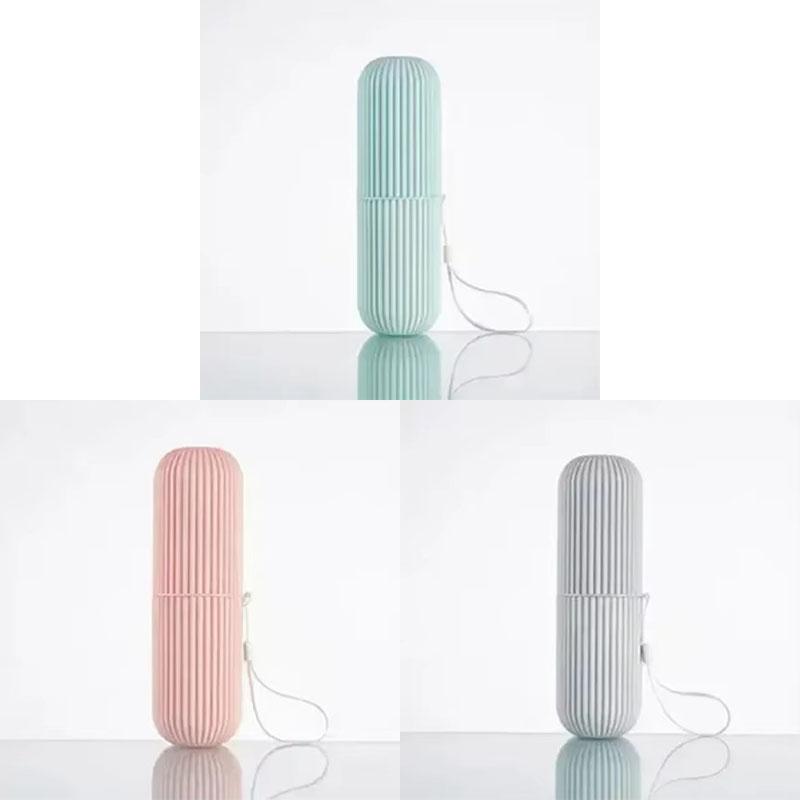 1/2/3/S Portable Toothbrush Cup Bathroom Toothpaste Holder Storage Case Box Organizer Travel Toiletries Storage Cup