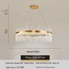 Oval LED Crystal Chandelier