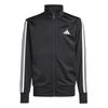 Adidas Tracksuit Set for J150 Kids' Boys, Top Black/White, Bottom Black/White (JD6502)