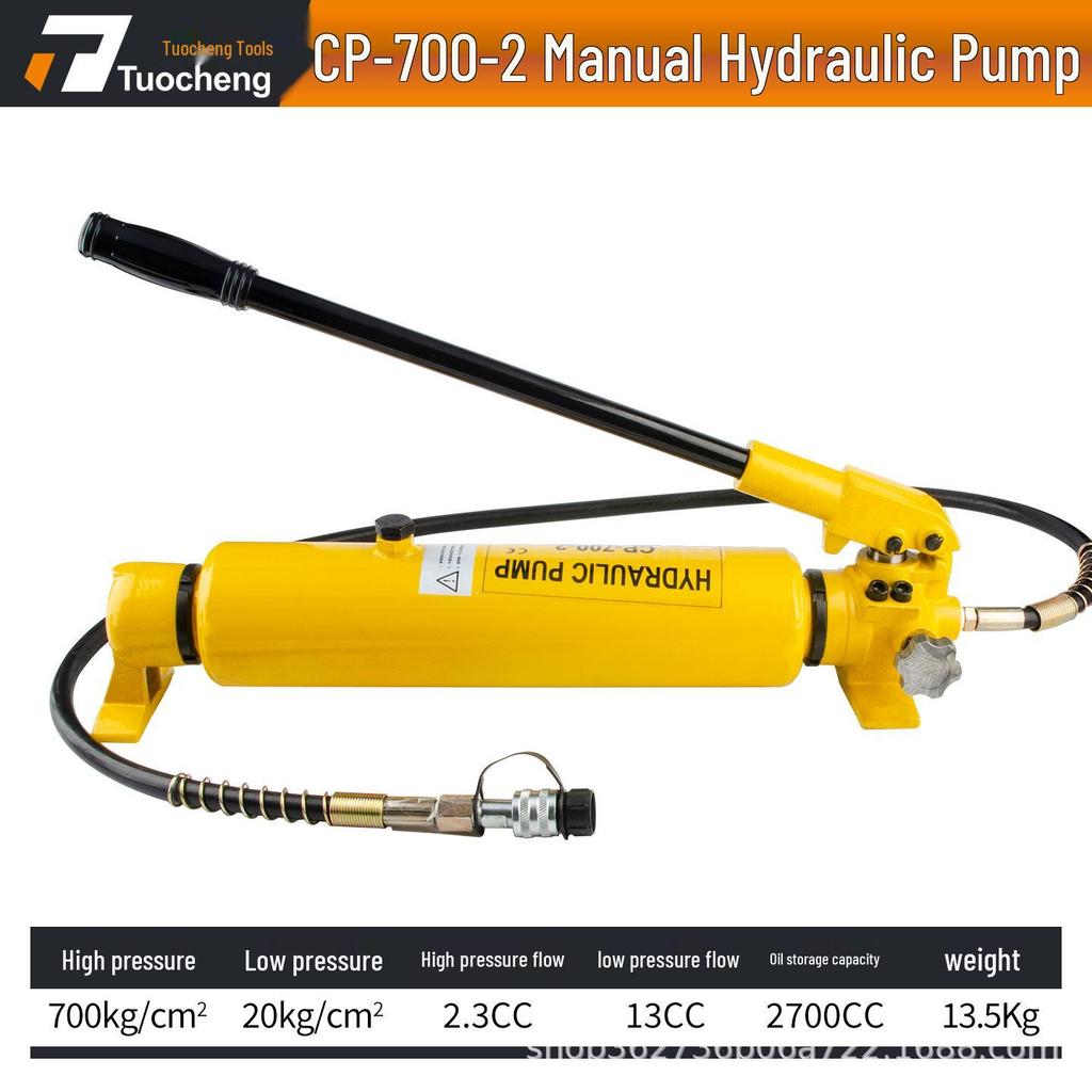 Ultra-High Pressure Electric Hydraulic Oil Pump with Solenoid Valve Dual Circuit