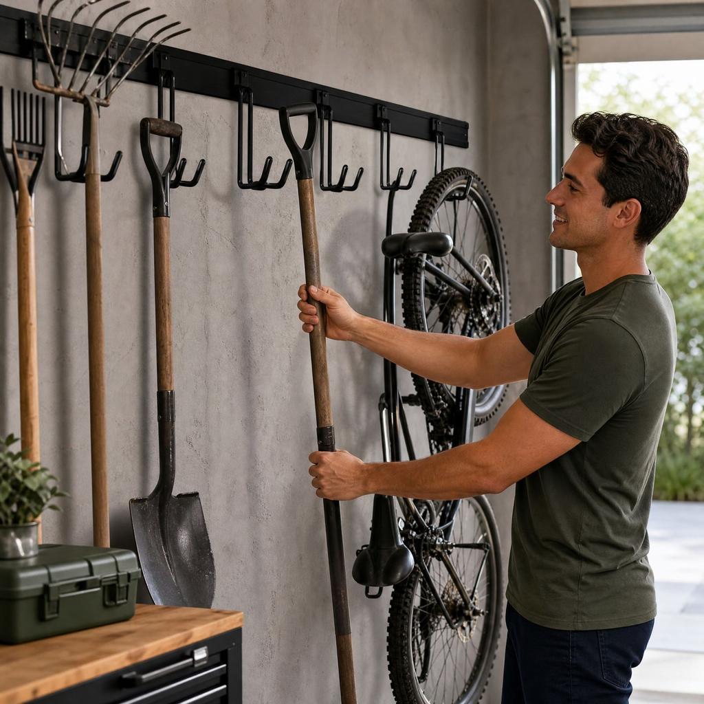 S Hooks with Shape for Hanging Ladder, Tire, Garden Tools and Rafter Storage - - Hanger