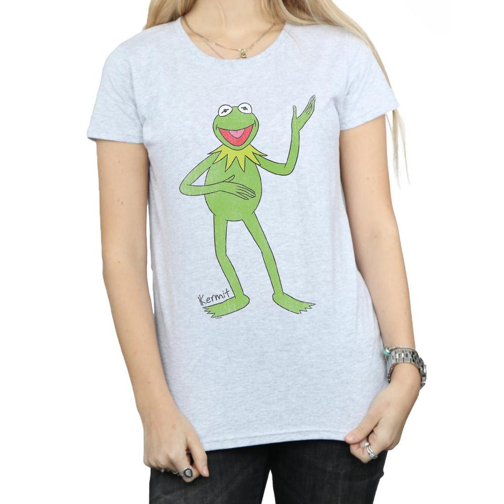 The Muppets Womens/Ladies Classic Kermit Heather T-Shirt