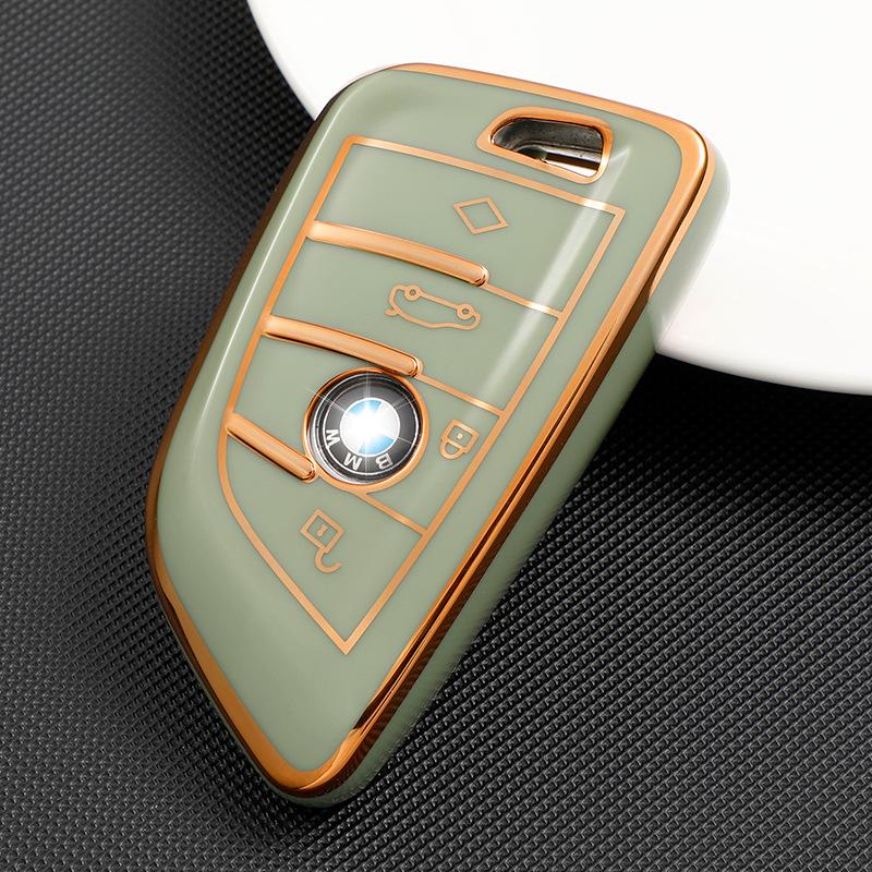 Applicable To BMW Key Cover 525/530li Blade Case 3 Series X1X2X3X5X7 Car 1 Series 4 Series Protective Case Female
