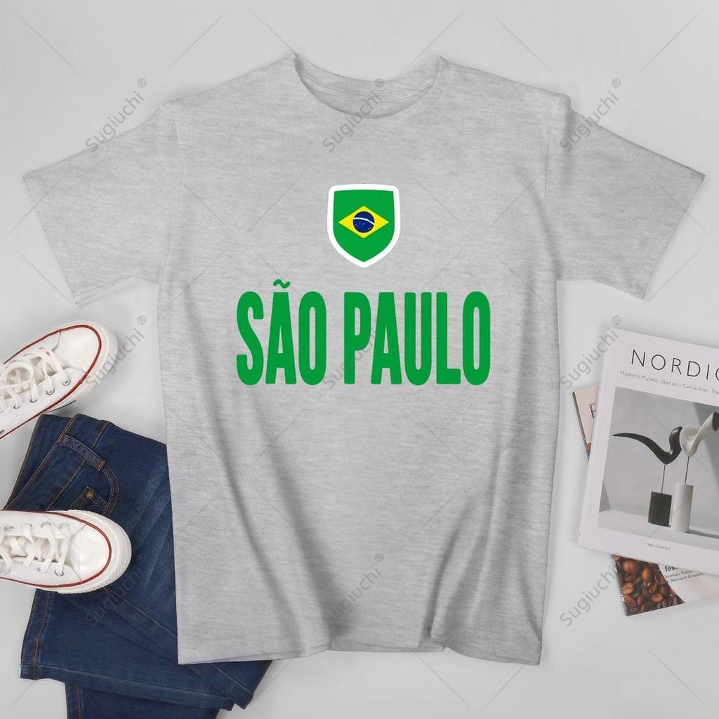 Unisex Unisex Sao Paulo Brazil Brazilian Souvenir Tshirt Tees T Shirts WoUnisex Boys 100 Cotton TShirt