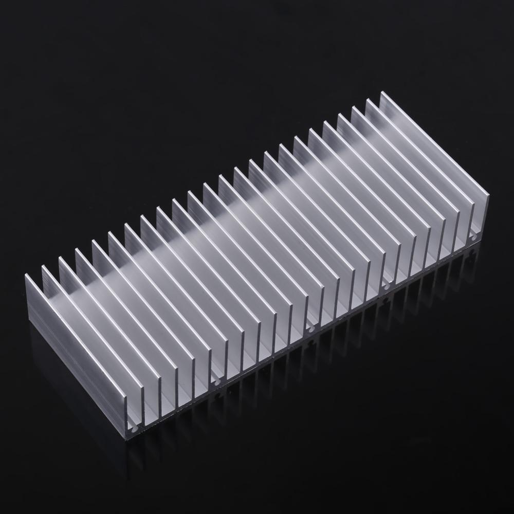 150*60*25mm Heatsink Silver Cooler Efficient Cooling Radiator Power Supply Cooling