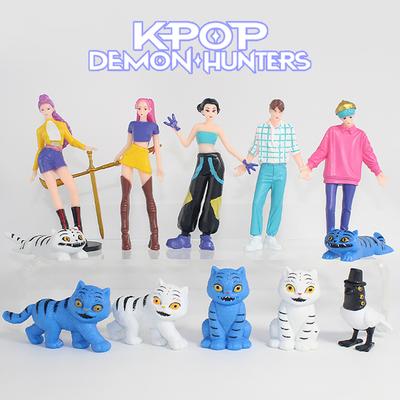 Figurină Kpop Demon Hunters Figurine K Pop Demon Hunters Figurine Huntrix Jucărie Derpys Tiger Rumi Mira Zoey Sussy Ornament