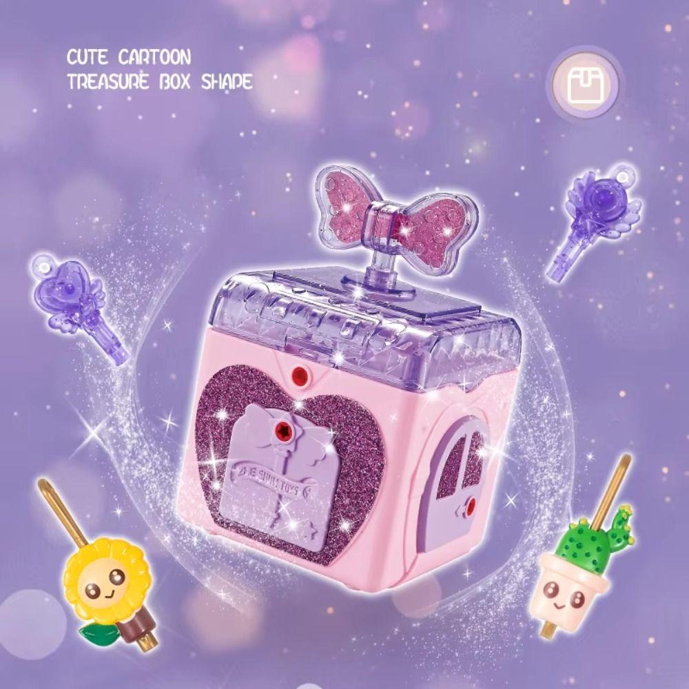 With Lock Key Treasure Chest Toy Educational Toys Girl's Jewelry Toys For Children