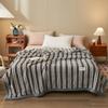 Coral Fleece Winter Throw Blanket Warm Sofa Throw Cozy Nap Blanket  Dormitory