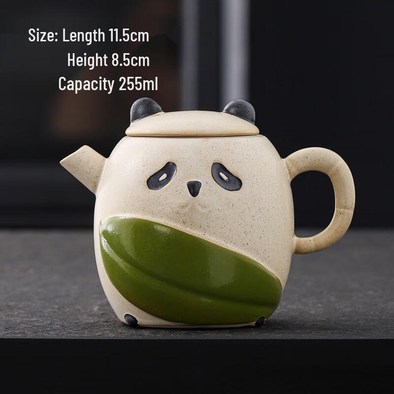 Керамический чайный набор «Панда Кунг-фу» Panda Teapot, Foam Pack