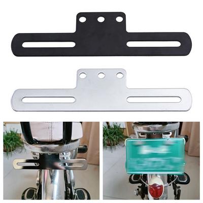 Para-lamas de Veículo Elétrico de Motocicleta Suporte de Placa de Licença Suporte de Placa Suportes de Ferro Equipamento Acessórios