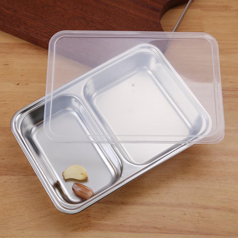 304 Stainless Steel Divided Bento Box