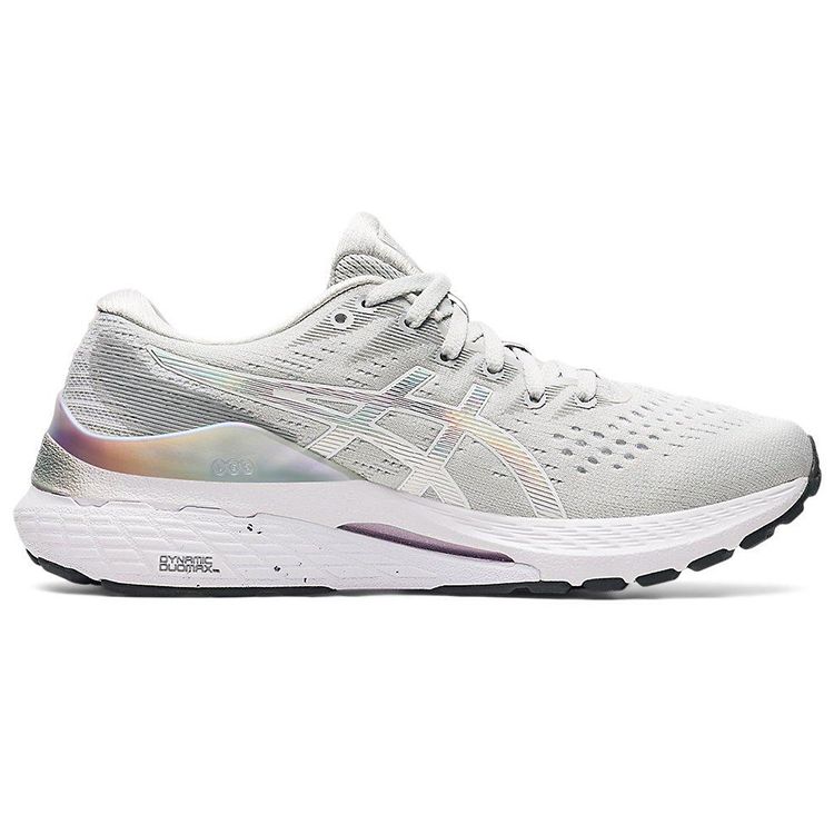 Asics  Gel Kayano 28 Platinum Women Sneakers Grey Glacier-Grey White 1012B133-020