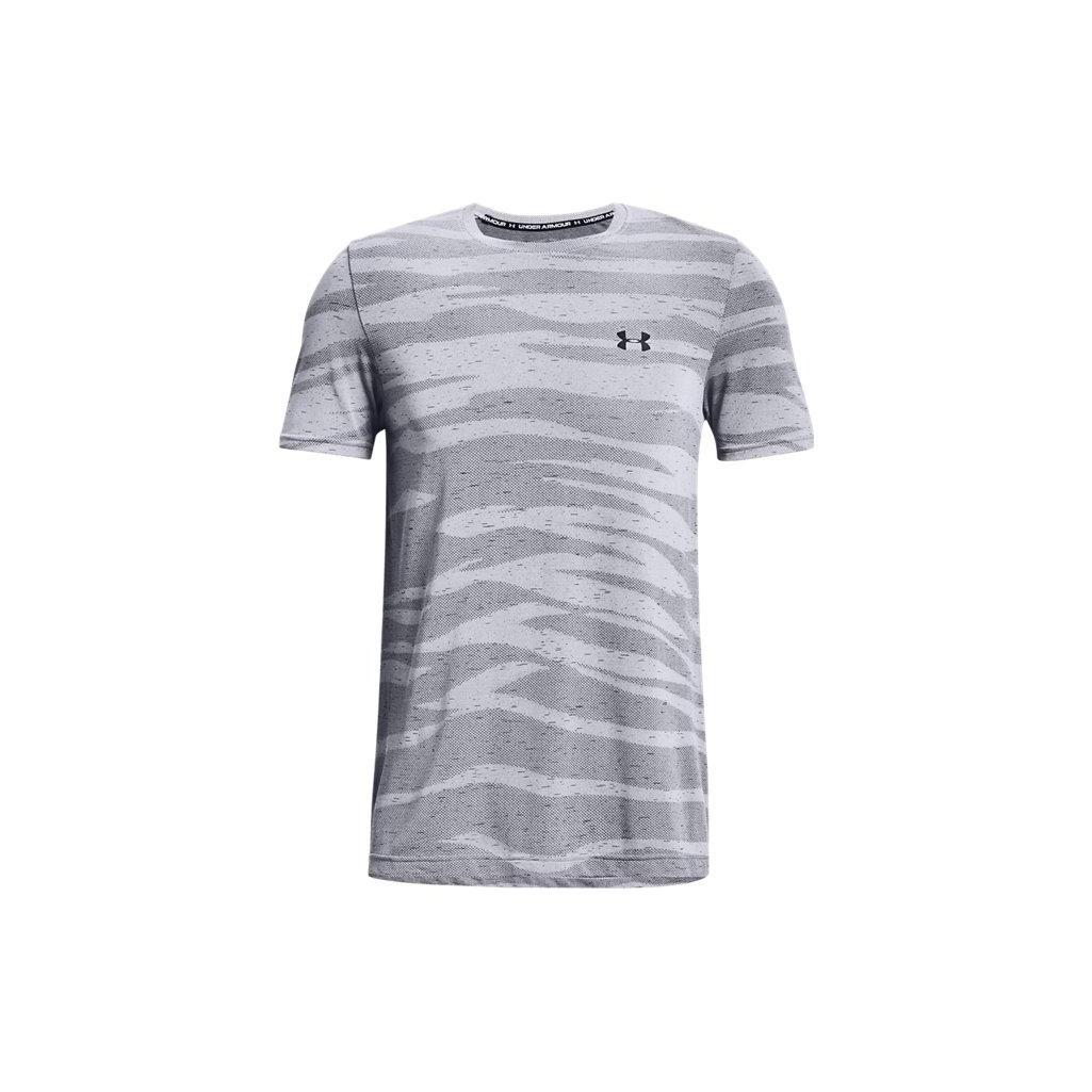Under Armour Seamless Wave T-shirt  Grey  Men s 1373726-011 S