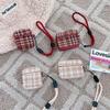 Sticky Plaid Pattern Is Suitable for AirPods Pro Apple Bluetooth 2 3rd Generation Earphone Cover Cute Creative Protective Case Female