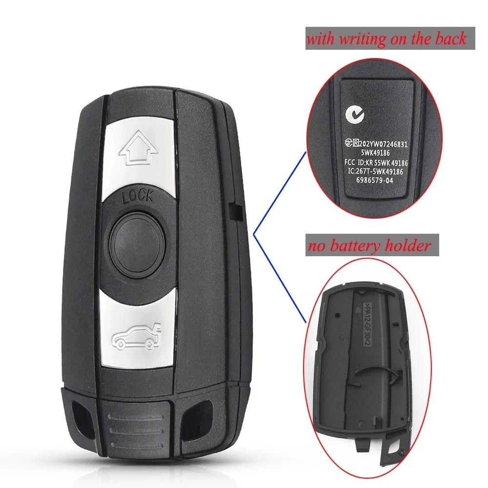 S Smart Car Key Shell For Bmw 1 3 5 6 Series E90 E91 E92 E60 E61 E70 E71 E72 E82 E87 E88 Cas3+ Key X5 X6 Z4 X1 M3 M5