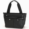 Labagagerie Monogram Square Nylon Tote B004603 Wine (58)