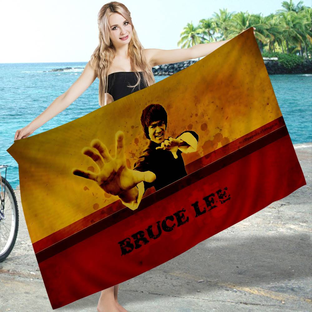 B-Bruces L-Lee Badhanddoek Microvezel Zacht Waterabsorberend Ademend Voor Meisjes Kinderen Decoratief Cartoon Strandlaken