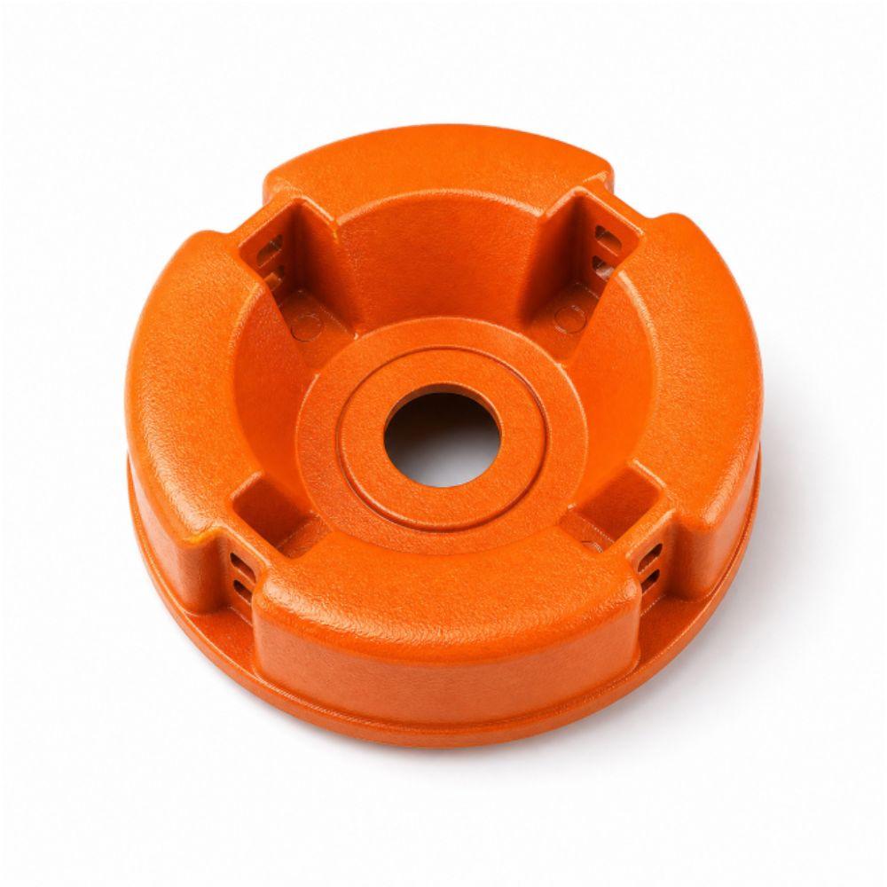 Nylon Steel Line Aluminum Zinc Zinc Alloy Head Wire Rope Through Hole Trimmer Replacement Head  Yard Care