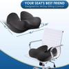 Memory Foam Office Chair Cushion Slow Rebound Ergonomic Seat Cushion Pillow Chair Support U-Shaped Pillow Memory Foam Cushion