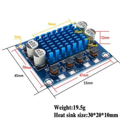 Tpa3110 Xh-A232 30W+30W 2.0 Channel Digital Stereo Audio Power Amplifier Board