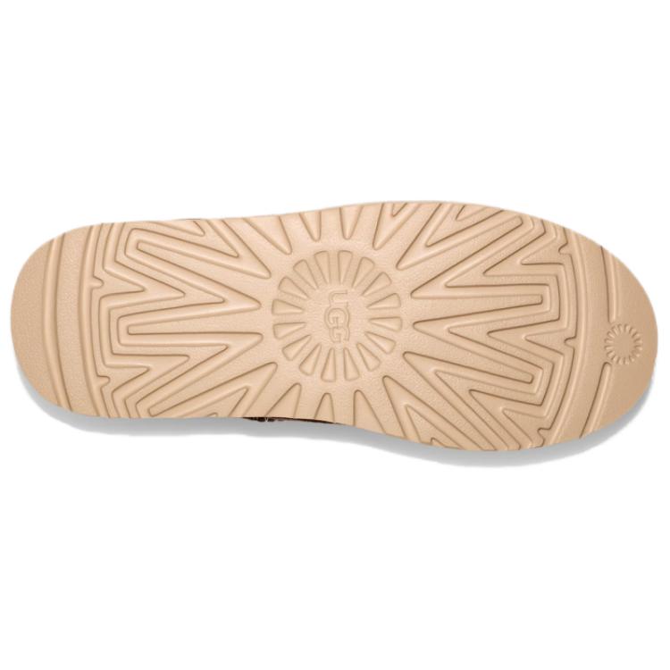 UGG Fashion Round Toe Short Snow Boots Unisex boots Brown 1144017-BCDR