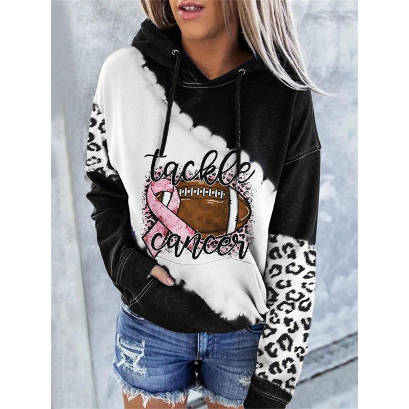 Autumn and Winter New Women's Clothing Christmas 3D Printing Hooded Pullover Long-sleeved Sweater Casual Fashion