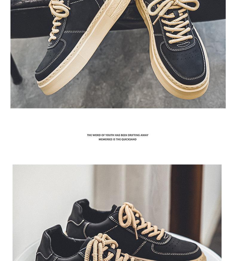 Men's Non-Slip Summer Skateboard Shoes - Wear-Resistant, Thick-Soled Sports Shoes for Teens (2024)