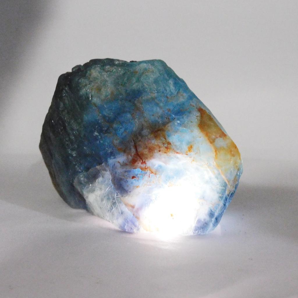 1513 Ct Earth Mined Natural Fluorite Uncut Rough Multi Color Gemstone
