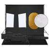 Day and Night - Day and Night Photo Studio Kit with Lights, Background and Reflector Set