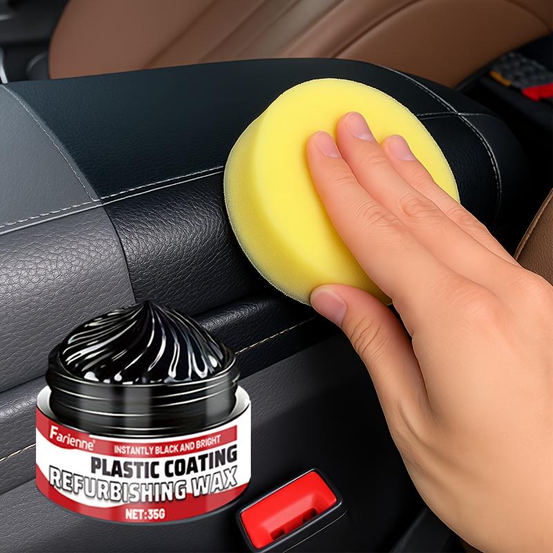 Farienne Multi-Purpose Plastic Repair Wax, Quick Scratch Removal & Shine Boosting, Easy Application, Long-Lasting Gloss Finish
