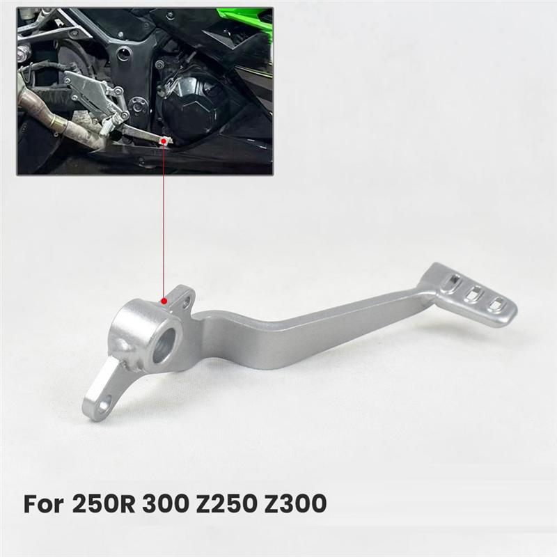 Motorcycles Rear Brake Lever For Kawasaki Ninja 250R 300 Z250 Z300 Brake Pedal Universal Brake Lever-A87Q