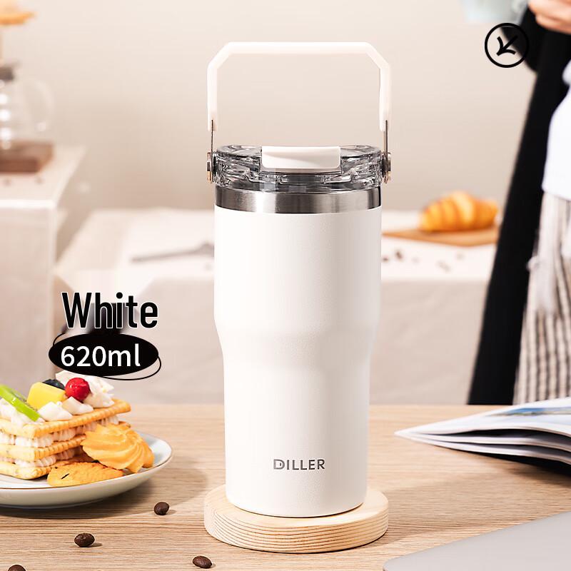 Diller MLH9168 Stainless Steel Dual-Drink Insulated Bottle