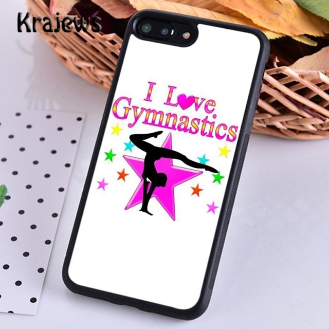 Krajews Gymnastics Balance Beam Original Phone Case For iPhone 17 Air 16 15 14 Plus 11 12 13 Pro Max Coque Shell Fundas