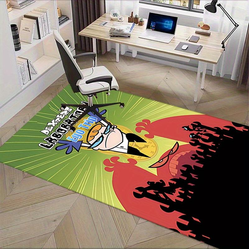 Dexter's Laboratory Ego Trip Office Carpet Soft Polyester Entrance Carpet Washable Non slip Machine