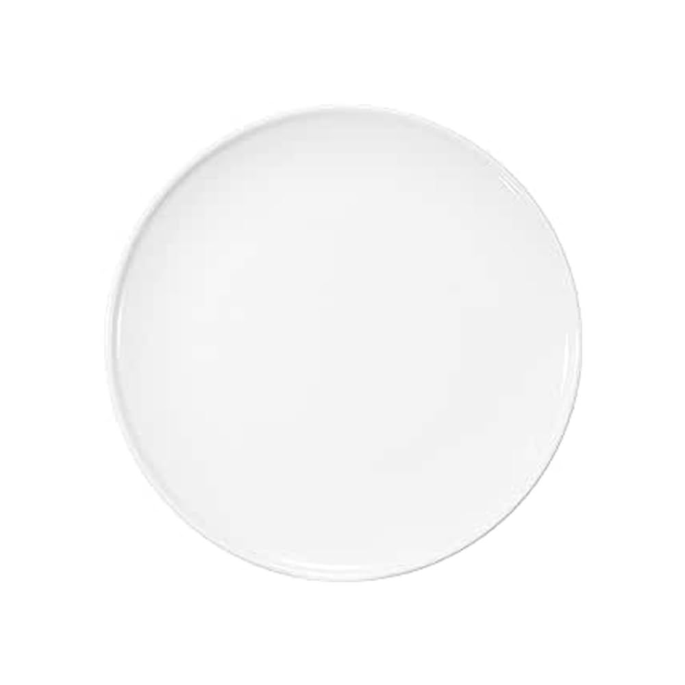 NARUMI WAKU WHITE Plate, 21cm, White, Simple and Stylish Round Plate, Microwave and Dishwasher Safe, 52100-5880