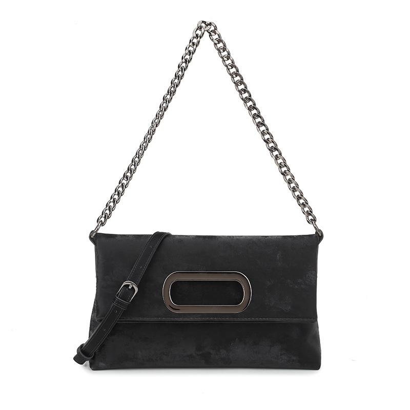 

Large capacity tote bag women s new national style handbag fashionable versatile shoulder bag retro texture chain underarm bag