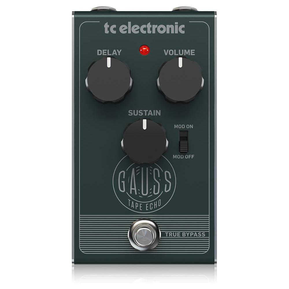 TC Electronic Digital Tape Echo Emulation Pedal GAUSS TAPE ECHO
