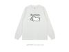 Trendy Cartoon Print Long Sleeve Top - Stylish & Versatile for Students and Besties