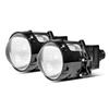 LED Car Light Headlight 2.5 Inch Double Light Lens Double Light Cup 65W Small Sunlight Type Car and Motorcycle Universal 12V