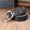 Waistband: Men's belt, top layer cowhide, pin buckle, waistband, casual and versatile jeans