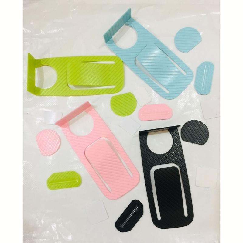 Plastic Door Stoppers Home Door Rear Retainer Anticollision Doorstop Nonslip Door Stop Wedge Wall Protector Door Holder