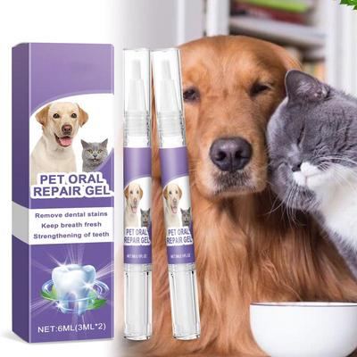 Hund Maulpflegendes Gel Maulreinigung Atemfrischestift Haustier Atemfrischegel Pflege Reiniger Für Haustiere Katzen Hunde Welpe Klein