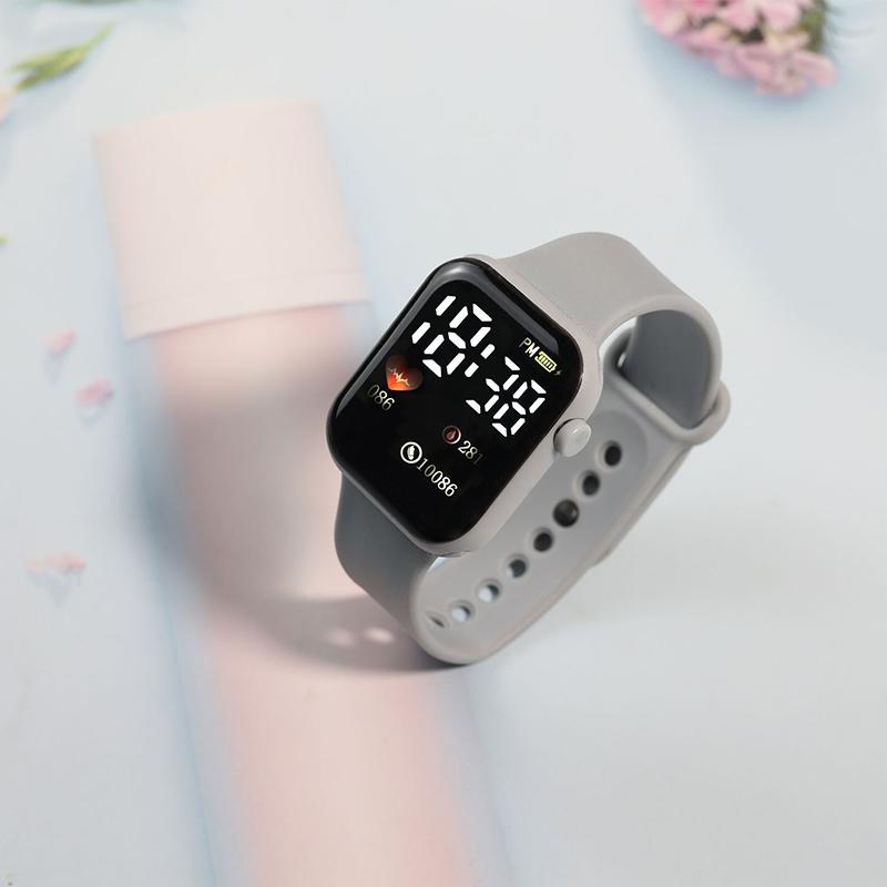 Y1 Led Electronic Watch Is Fashionable And Simple, Multi-Color Student Outdoor Waterproof Sports Watch, Unisex