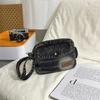 Denim Mobile Phone Bag Letter Shoulder Crossbody Bag